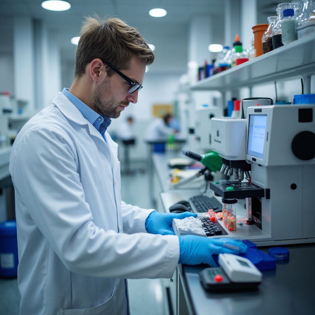 Laboratorio de control de calidad de combustibles