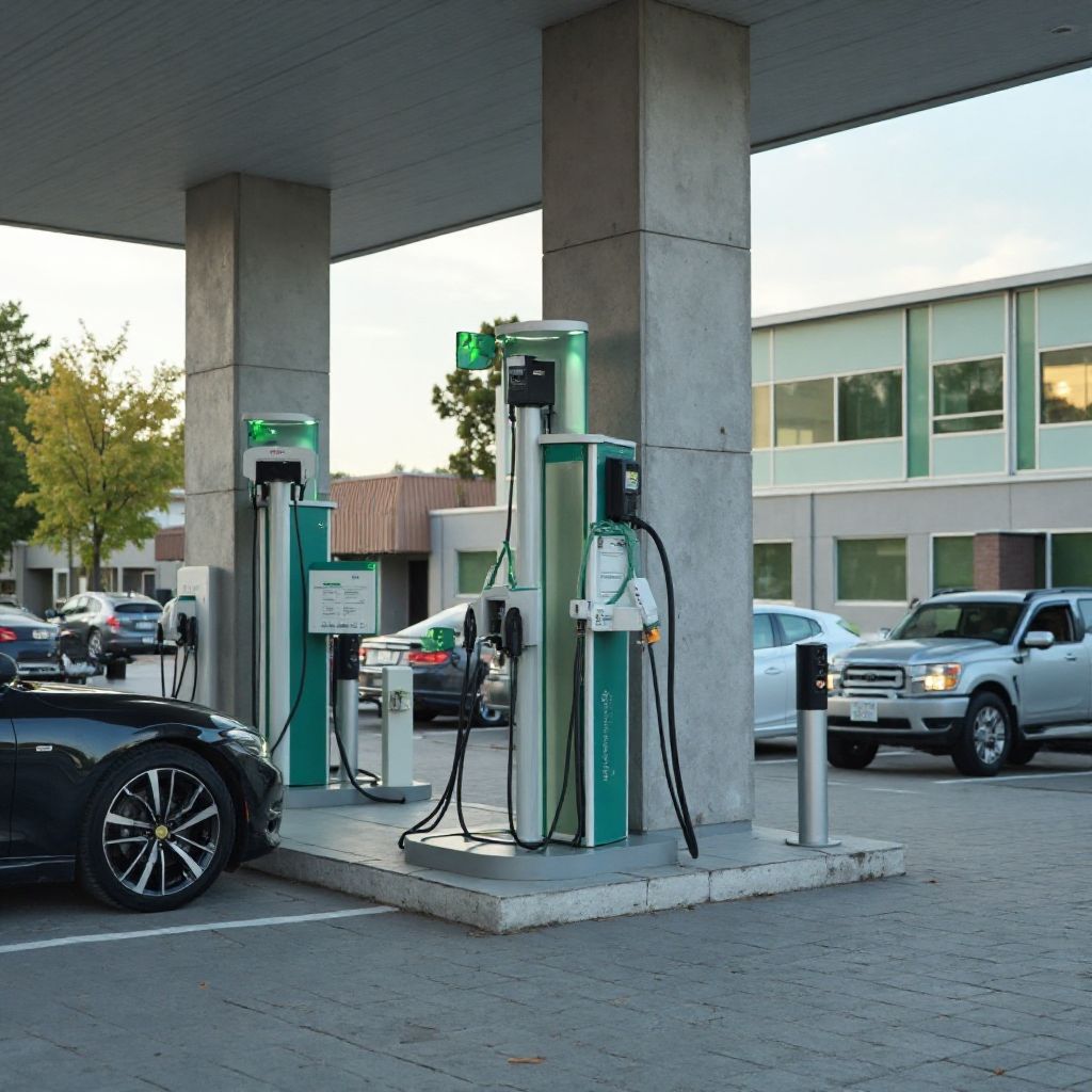 Estación de carga para vehículos eléctricos