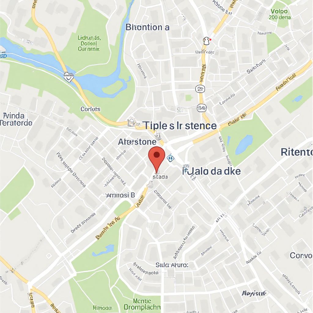 Mapa de ubicación de la estación de servicio